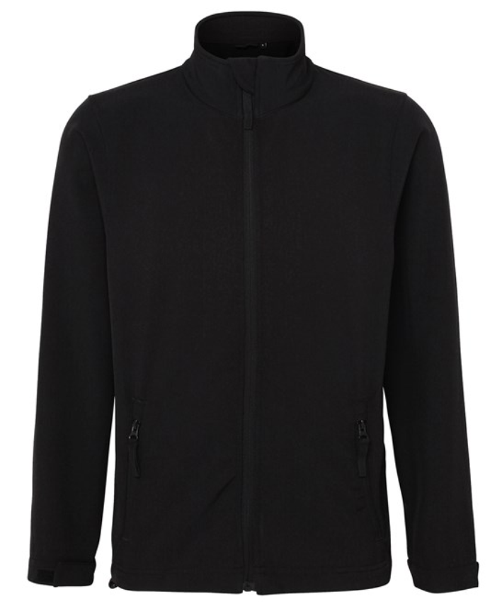 3 Layer Waterproof fleece lined soft shell jacket, with logo embroidered to front. Select the logo colour of your choice at checkout!