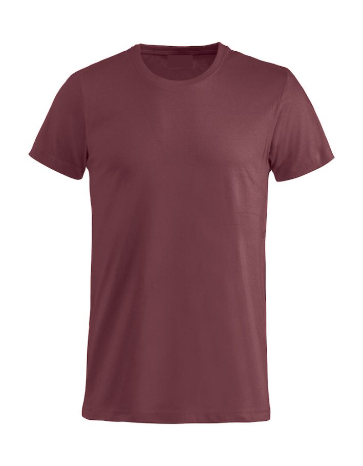 Cotton T Shirt with embroidered logo left breast Select the logo colour of your choice at checkout!