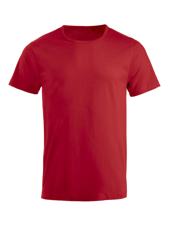 Cotton T Shirt with embroidered logo left breast Select the logo colour of your choice at checkout!