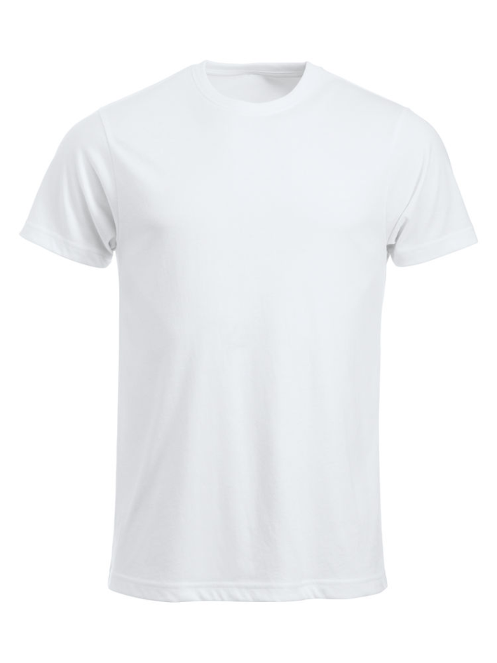 Cotton T Shirt with embroideWhite logo left breast Select the logo colour of your choice at checkout!